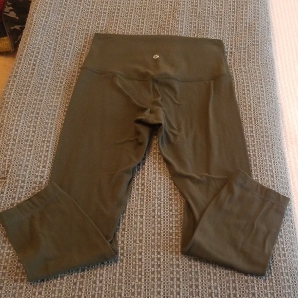 lululemon athletica Pants - Lululemon army green Align leggings